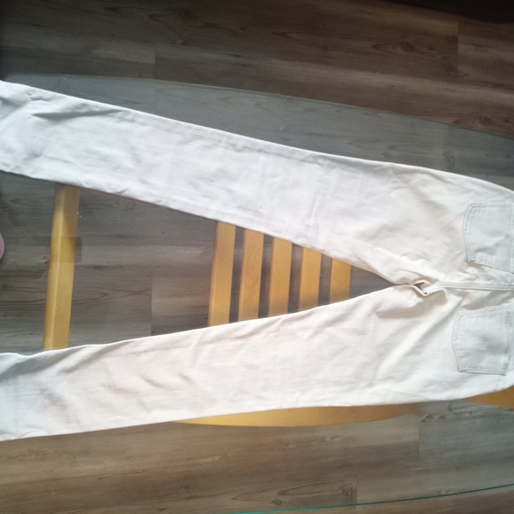 Eileen Fisher Women's White Skinny Jeans - Picture 4 of 4